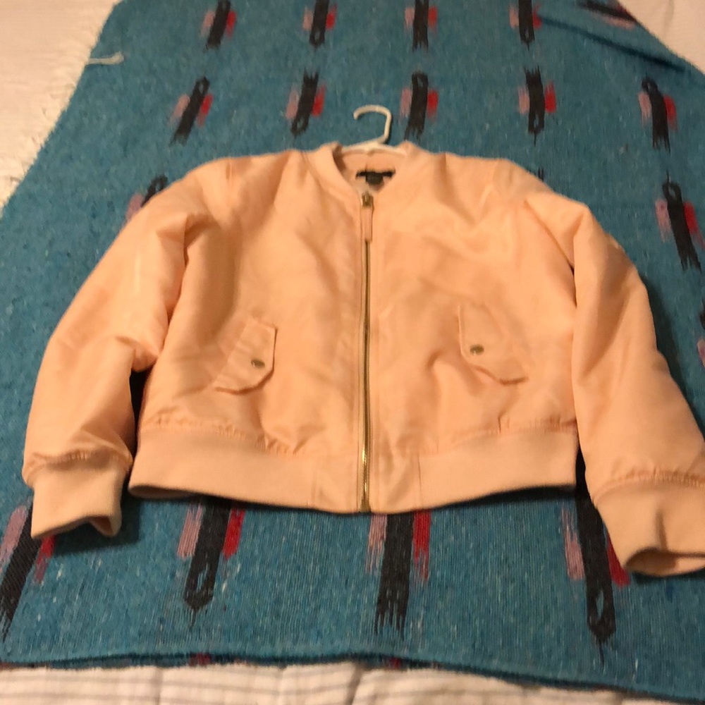 Pink bomber jacket!